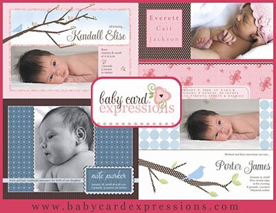 custom photo birth announcements coupon